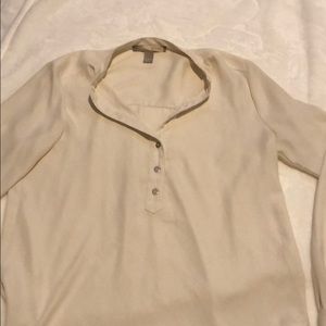 Cream blouse